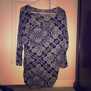 Patterned blouse